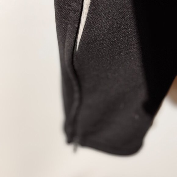 Adidas Clima365 Black Athletic Track Pants with Reflective Stripes - Size M - Picture 5 of 6